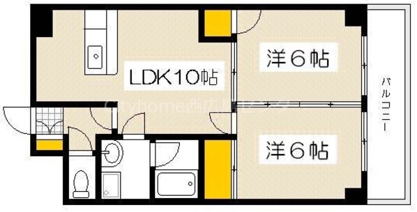 草津南駅 徒歩3分 4階の物件間取画像